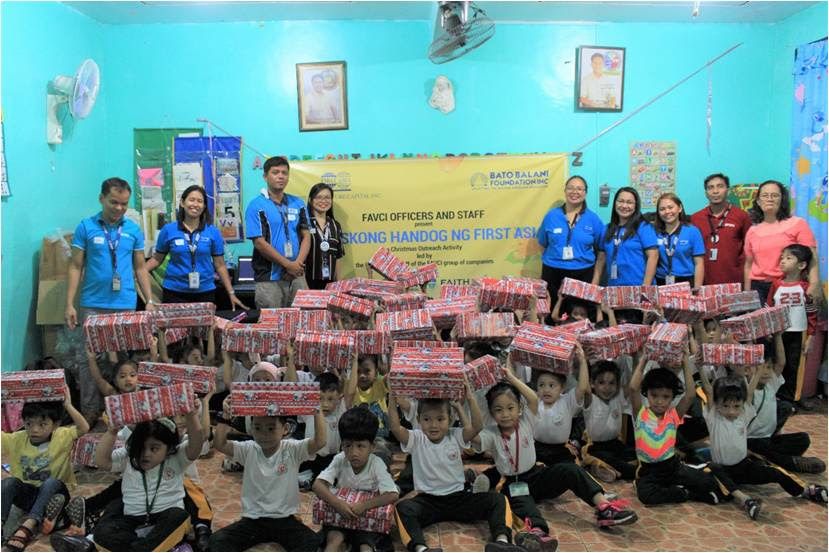 Team First Asia holds Christmas outreach to partner communities